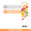 French Fashion Comfort Strijkplankhoes - 3 Laags - Sunshine