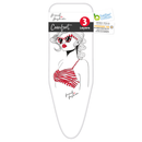 French Fashion Comfort Strijkplankhoes - 3 Laags - Lady in Red