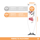 French Fashion Comfort Strijkplankhoes - 3 Laags - Lady in Red